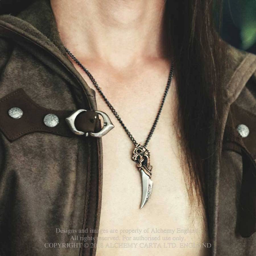 Alchemy - Einardolk Necklace - Silver coloured/Silver coloured
